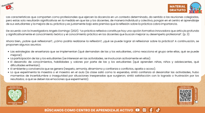 Presentación CTE Tema 9: REFLEXIÓN SOBRE LA PRÁCTICA en PDF