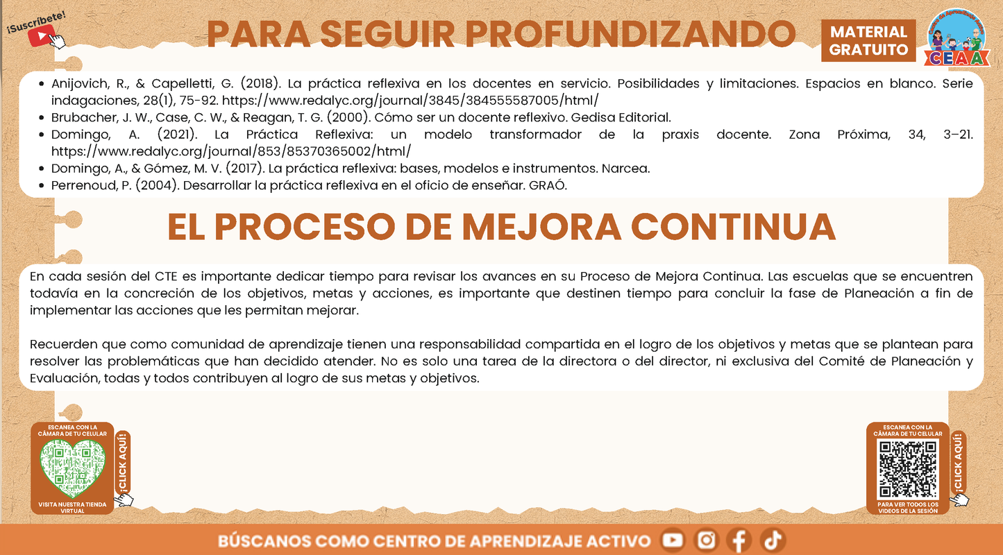 Presentación CTE Tema 9: REFLEXIÓN SOBRE LA PRÁCTICA en PDF