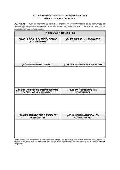 Formato de Productos Taller Intensivo Docentes Sesión 1 (Editable en Word)