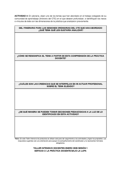 Formato de Productos Taller Intensivo Docentes Sesión 1 (Editable en Word)