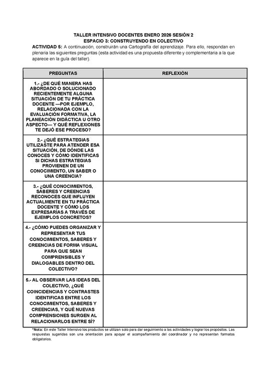 Formato de Productos Taller Intensivo Docentes Sesión 2 (Editable en Word)