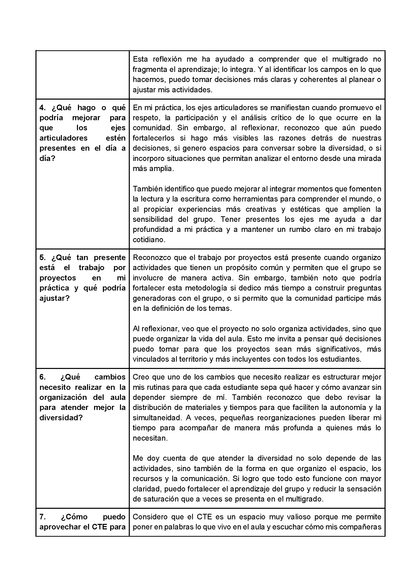 Formato de Productos CTE Multigrado Tema 1 (Editable en Word)