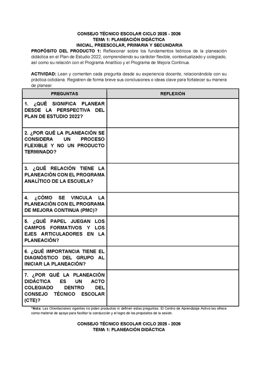 Formato de Productos CTE Tema 1 (Editable en Word)