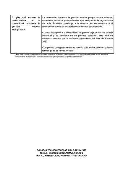 Formato de Productos CTE Multigrado Tema 5 (Editable en Word)