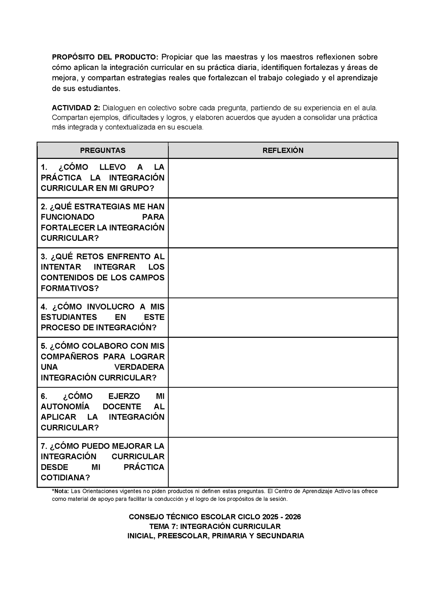 Formato de Productos CTE Tema 7 (Editable en Word)