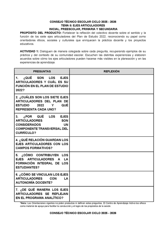 Formato de Productos CTE Tema 8 (Editable en Word)