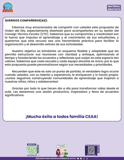 Propuesta Orden del Día Multigrado Tema 2 en PDF