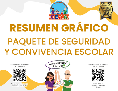 Resumen Gráfico Paquete de Seguridad y Convivencia Escolar