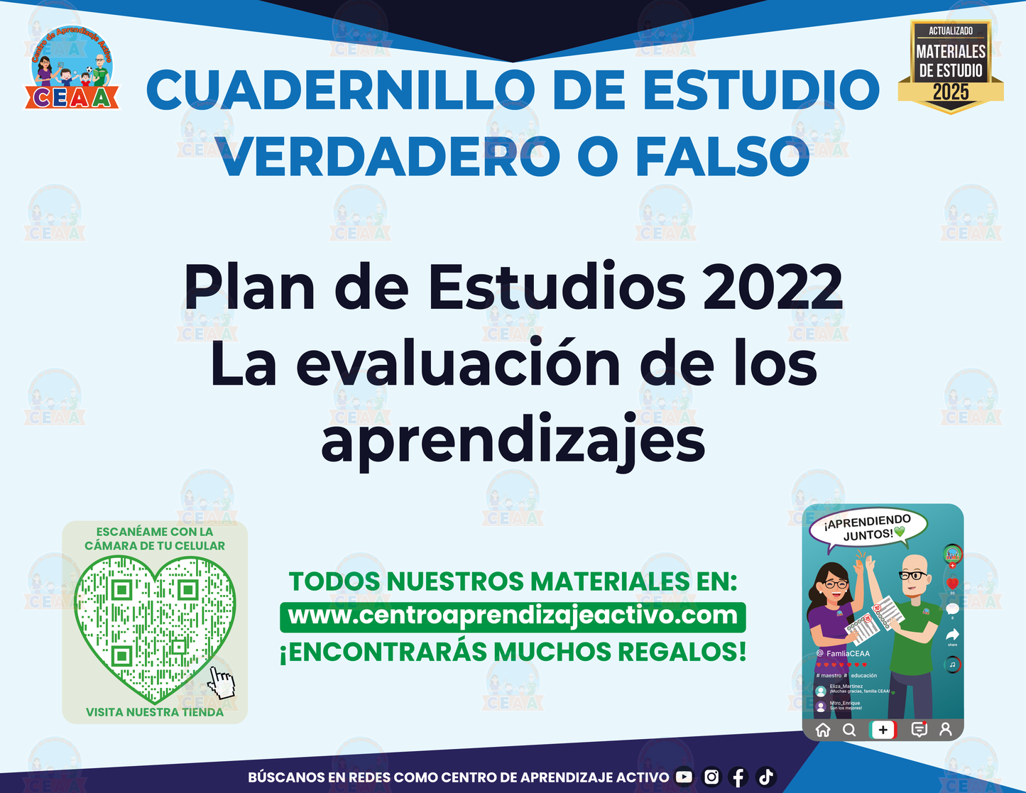 Cuadernillo de Estudio - Plan 2022 La evaluación de los aprendizajes - Verdadero o Falso