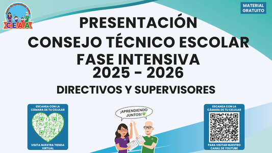 Presentación CTE Fase Intensiva Directivos y Supervisores (Editable en PowerPoint)