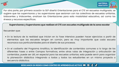 Presentación CTE Fase Intensiva Directivos y Supervisores (Editable en PowerPoint)