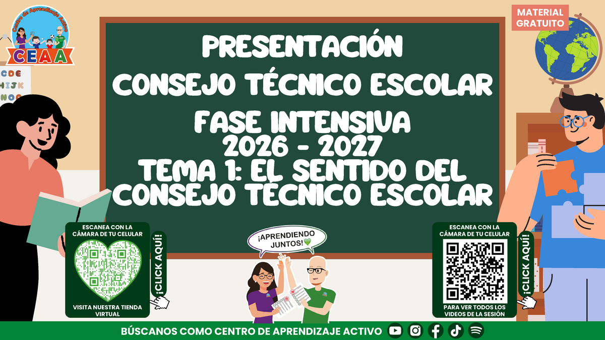 Presentación CTE Fase Intensiva Tema 1: El sentido del Consejo Técnico Escolar en PDF