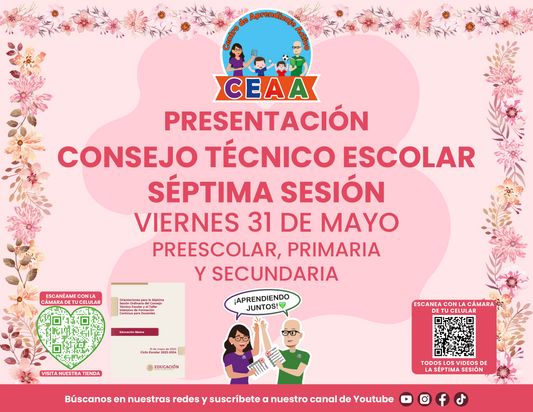 PRESENTACIÓN SÉPTIMA SESIÓN CONSEJO TÉCNICO ESCOLAR PARA MAESTROS