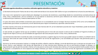 Presentación CTE Fase Intensiva Tema 1 (Editable en PowerPoint)