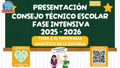 Presentación CTE Fase Intensiva Tema 2 (Editable en PowerPoint)
