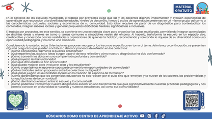 Presentación CTE Multigrado Tema 3: Planeación Didáctica Multigrado en PDF