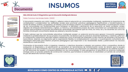 Presentación CTE Multigrado Tema 3: Planeación Didáctica Multigrado en PDF