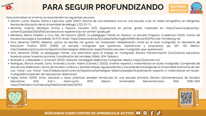 Presentación CTE Multigrado Tema 4: La Lectura y la Escritura en Aulas Multigrado en PDF