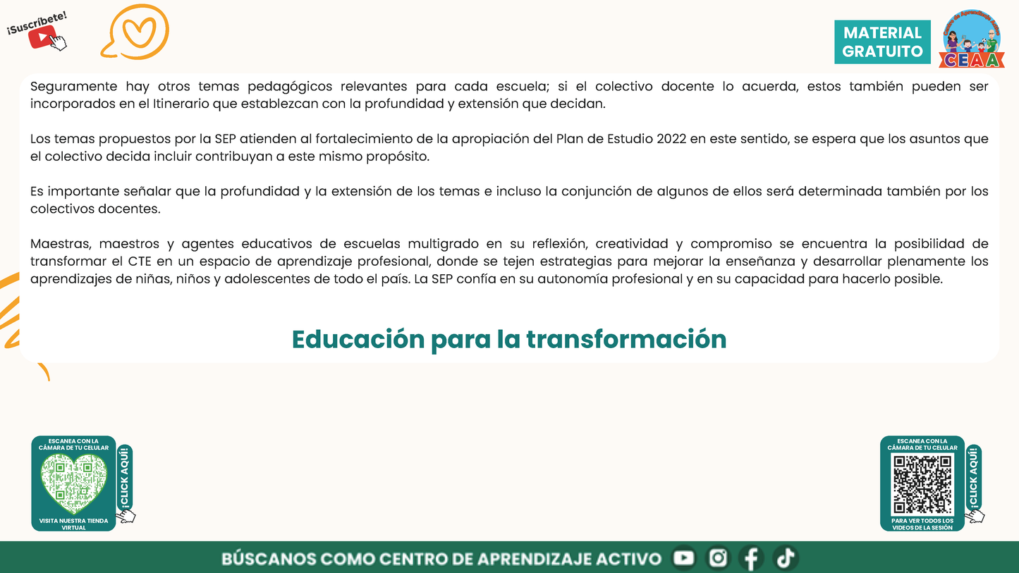 Presentación CTE Multigrado Tema 5: Gestión Escolar Multigrado en PDF