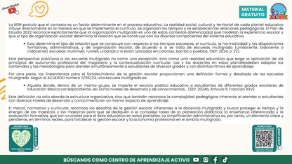 Presentación CTE Multigrado Tema 5: Gestión Escolar Multigrado en PDF