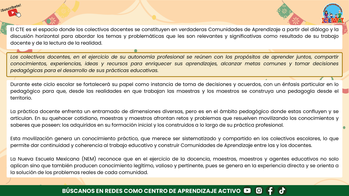 Presentación CTE Sesión 1 Maestros Septiembre 2025 (Editable en PowerPoint)