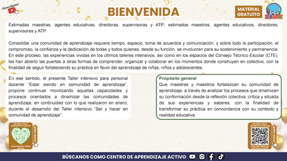Presentación Taller Intensivo Sesión 1 Espacios 1 y 2 Julio 2026