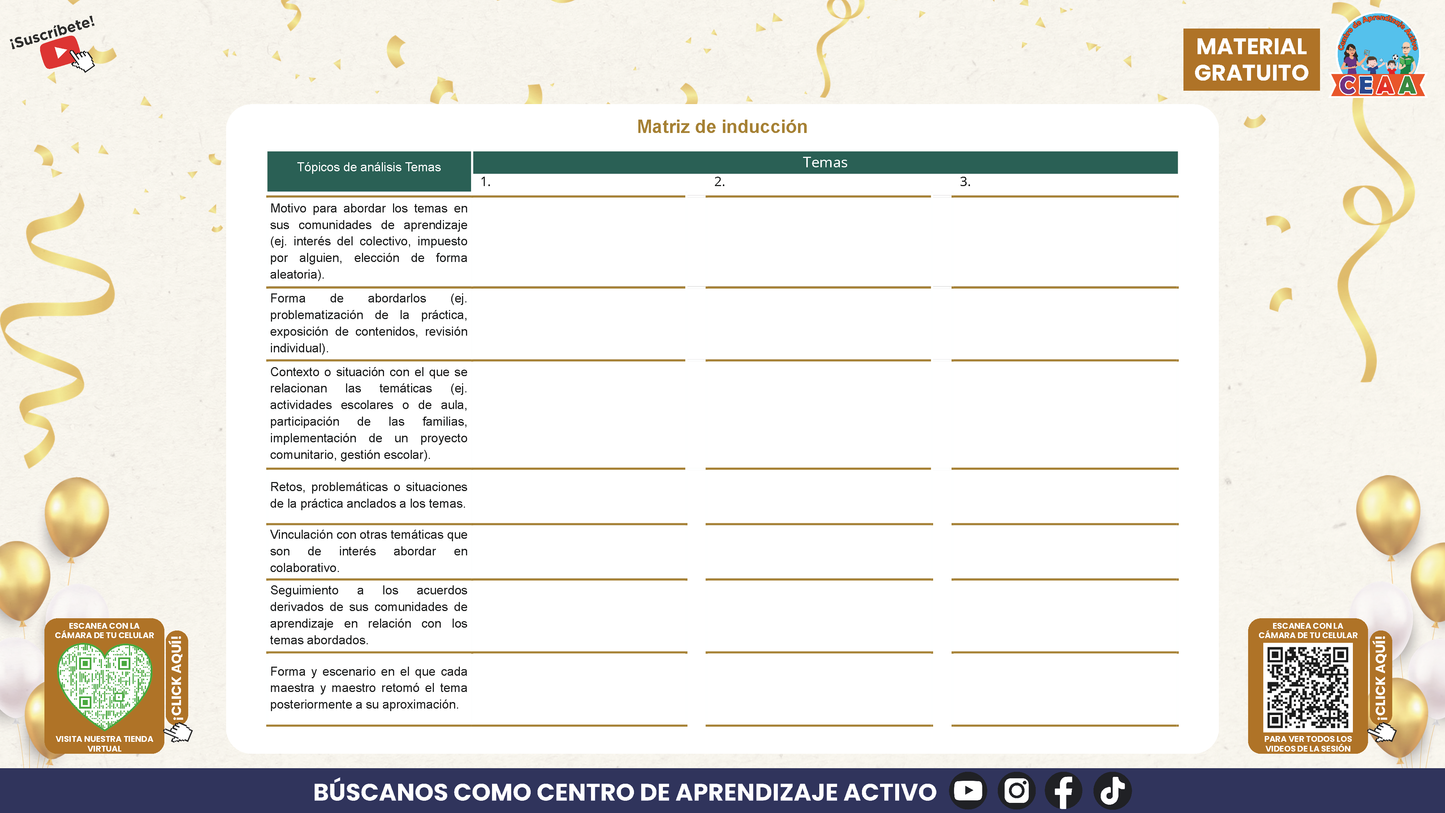 Presentación Taller Intensivo Sesión 1 Espacios 1 y 2 Julio 2026