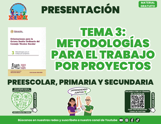 Presentación CTE TEMA 3: METODOLOGÍAS PARA EL TRABAJO POR PROYECTOS