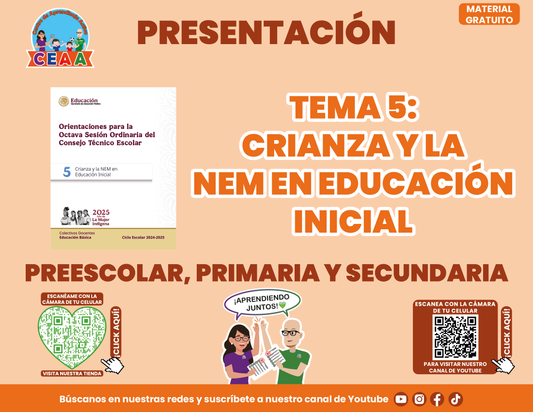 Presentación CTE TEMA 5: NEM EN EDUCACIÓN CRIANZA Y LA INICIAL