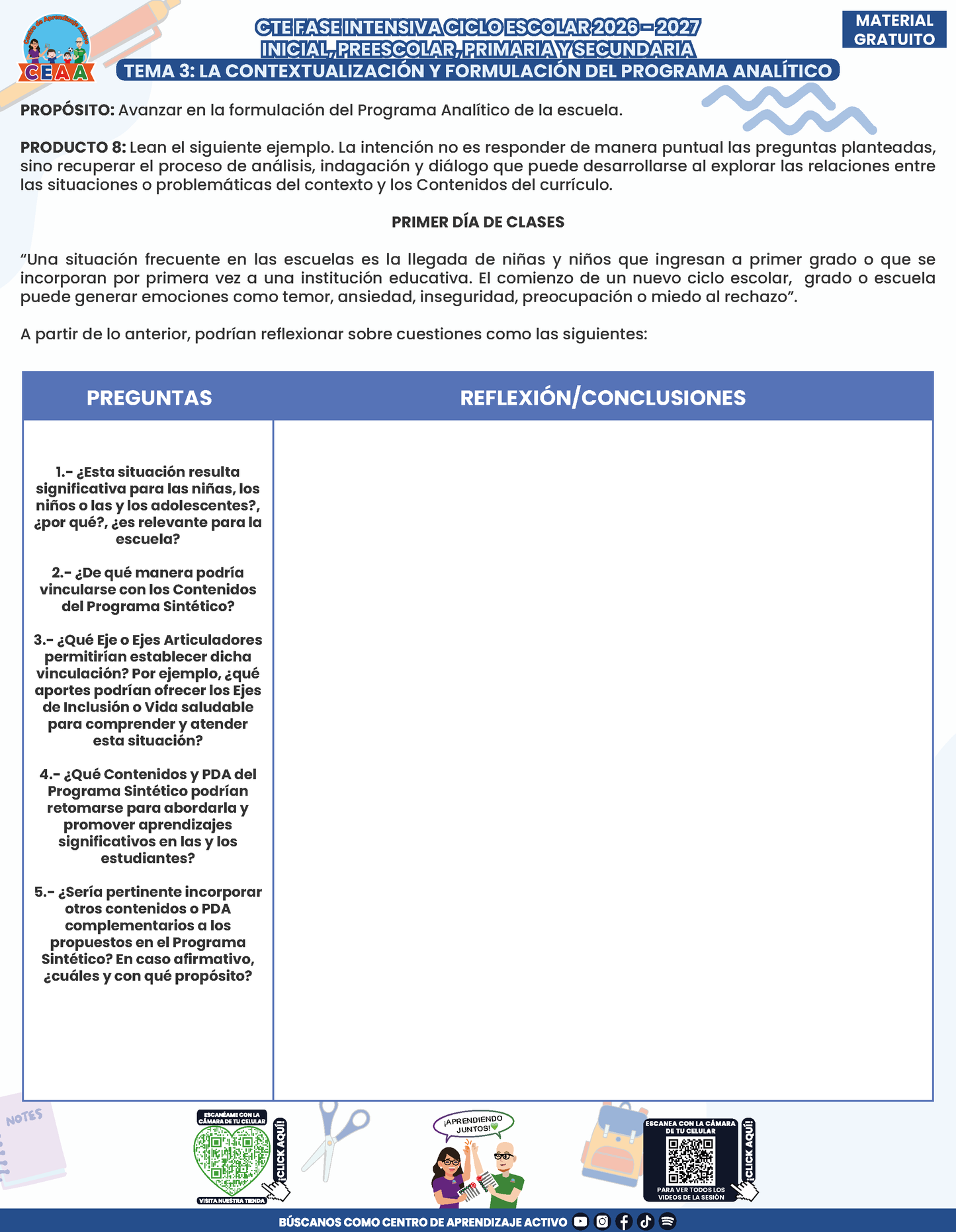 Formato de Producto CTE Fase Intensiva Tema 3 y 4 en PDF
