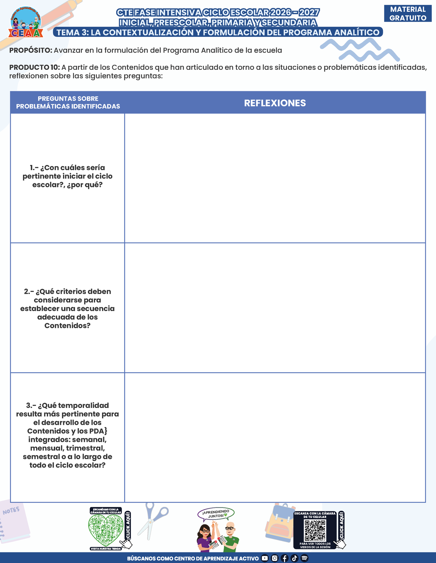 Formato de Producto CTE Fase Intensiva Tema 3 y 4 en PDF