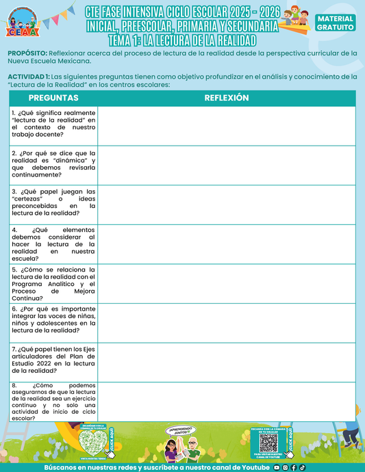 FORMATOS DE PRODUCTOS TEMA 1 FASE INTENSIVA 2025-2026 EN PDF