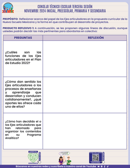 Formatos de Productos CTE Sesión 3 en PDF Noviembre 2024