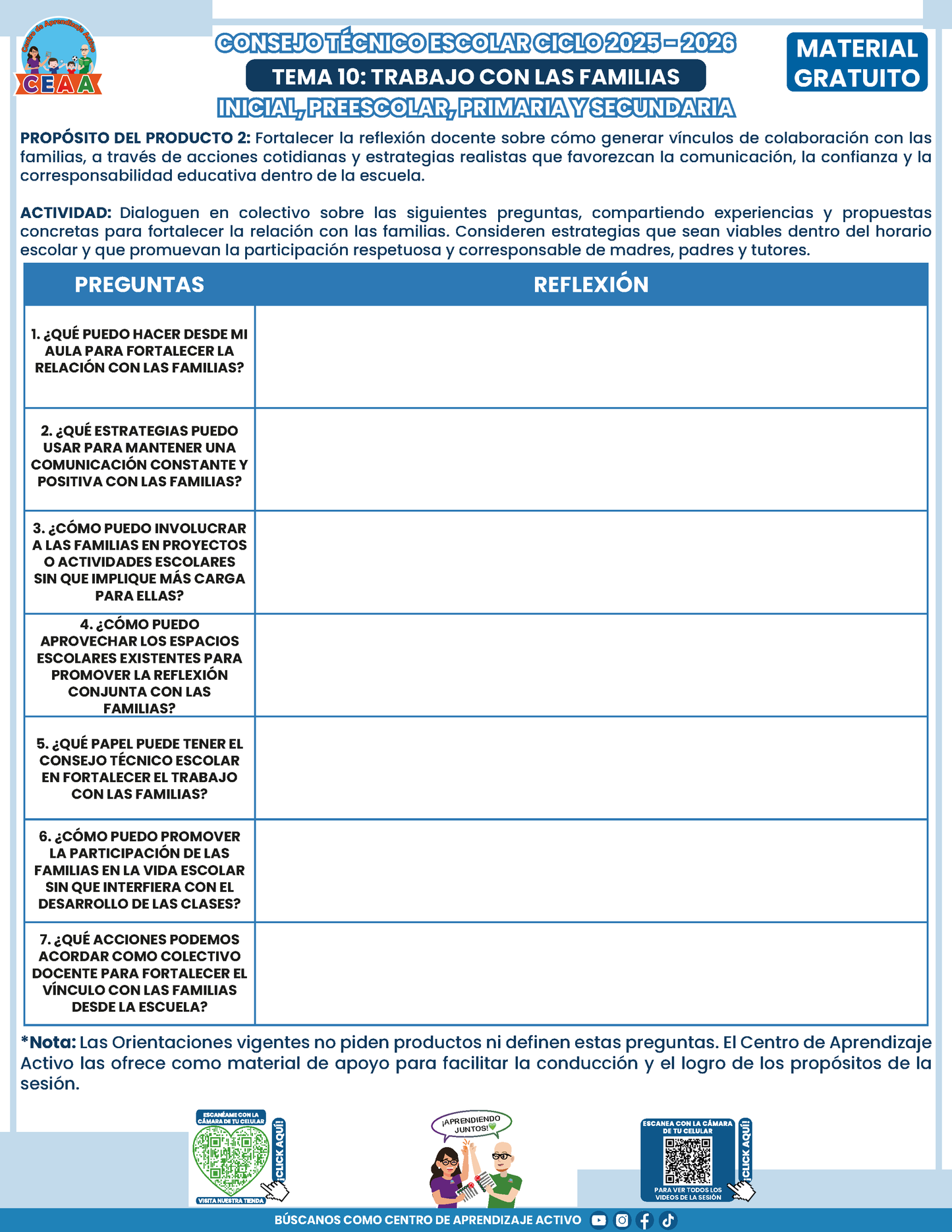 Formato de Productos CTE: Tema 10 en PDF