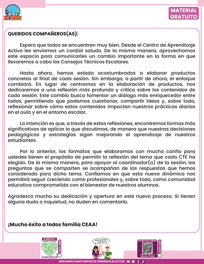 Formato de Productos CTE: Tema 1 en PDF