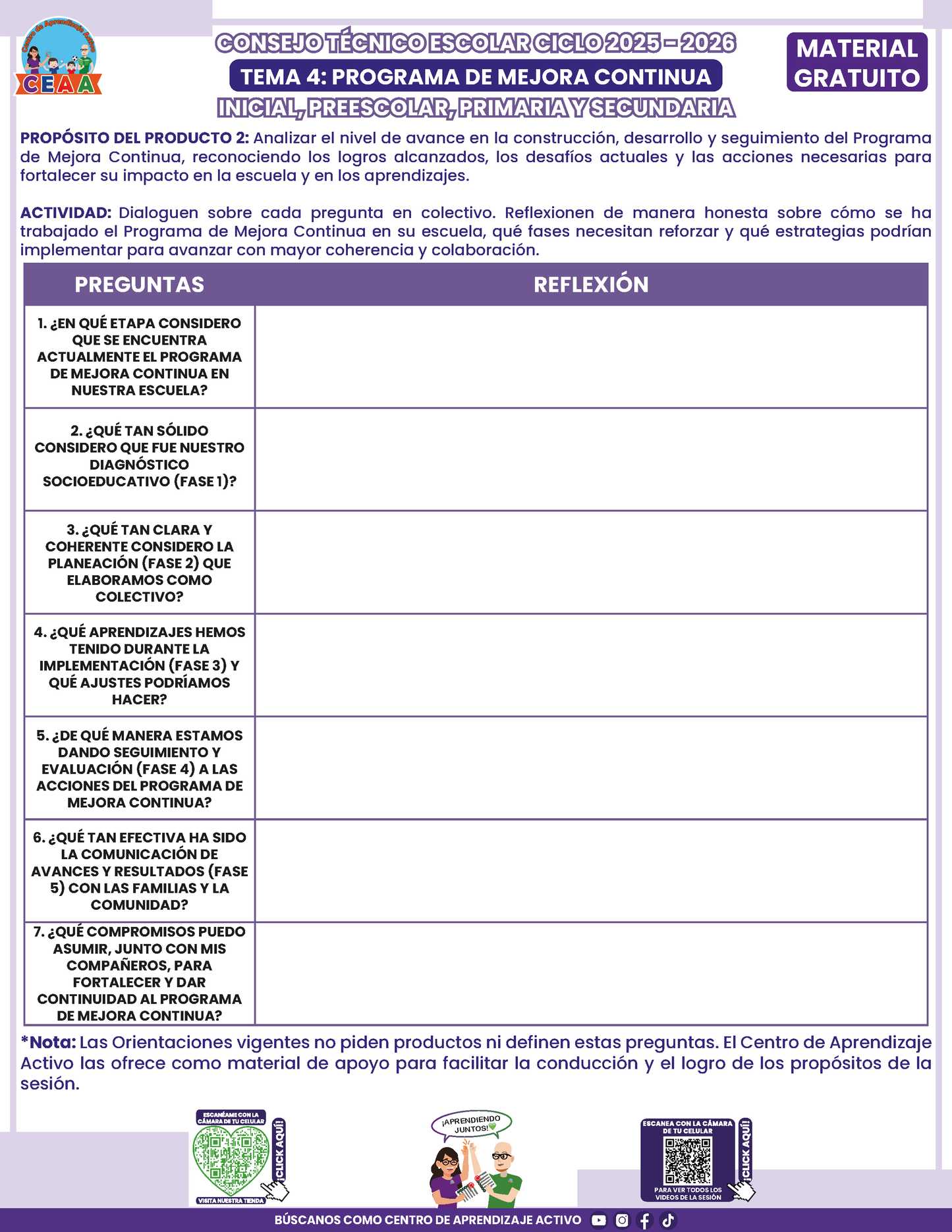 Formato de Productos CTE: Tema 4 en PDF