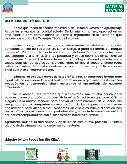 Formato de Productos CTE: Tema 5 en PDF