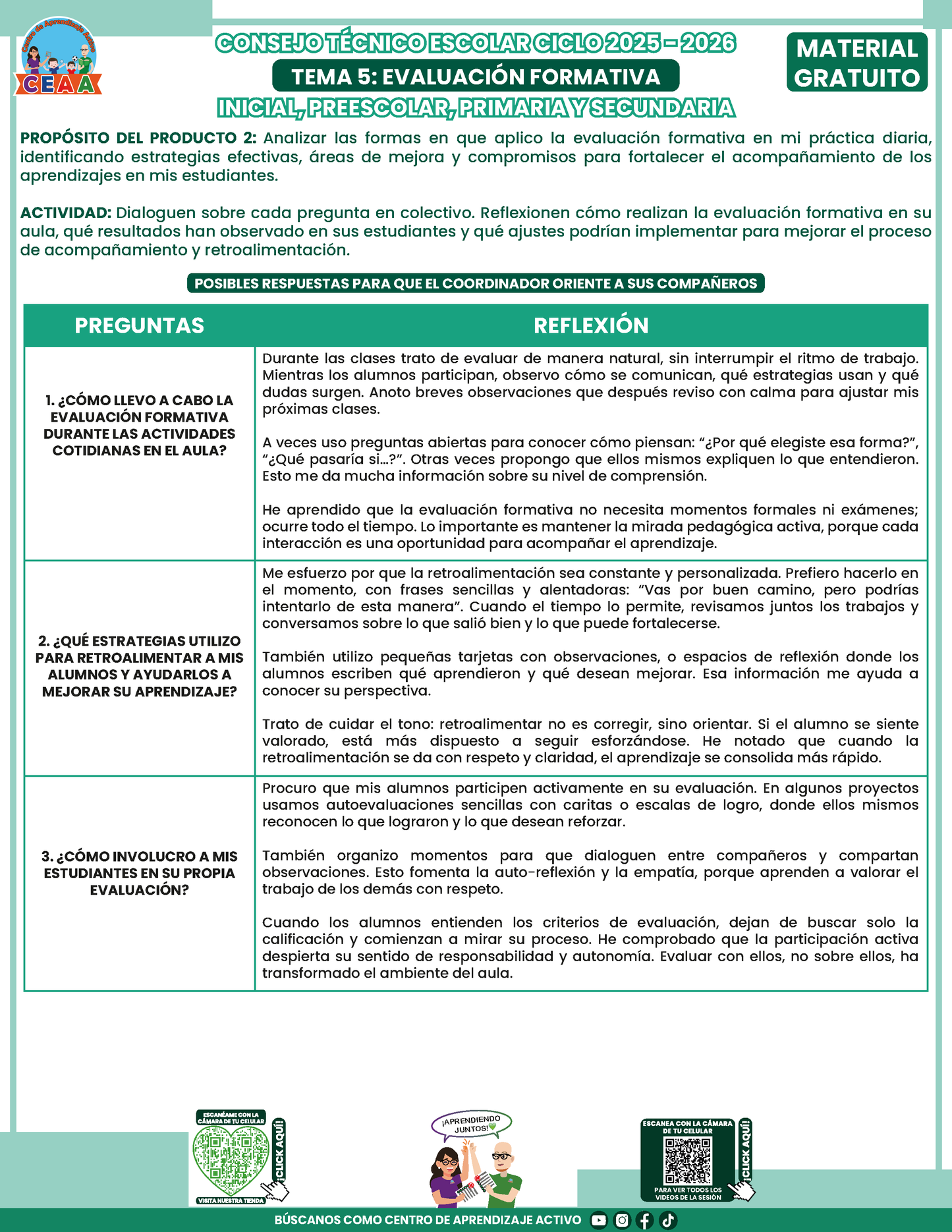Formato de Productos CTE: Tema 5 en PDF