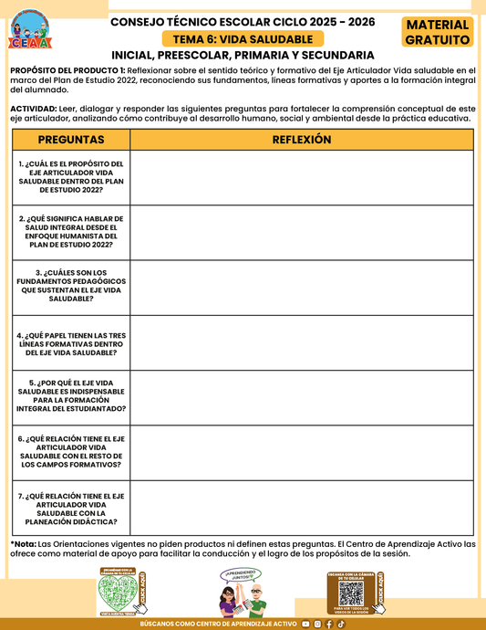 Formato de Productos CTE Tema 6 en PDF