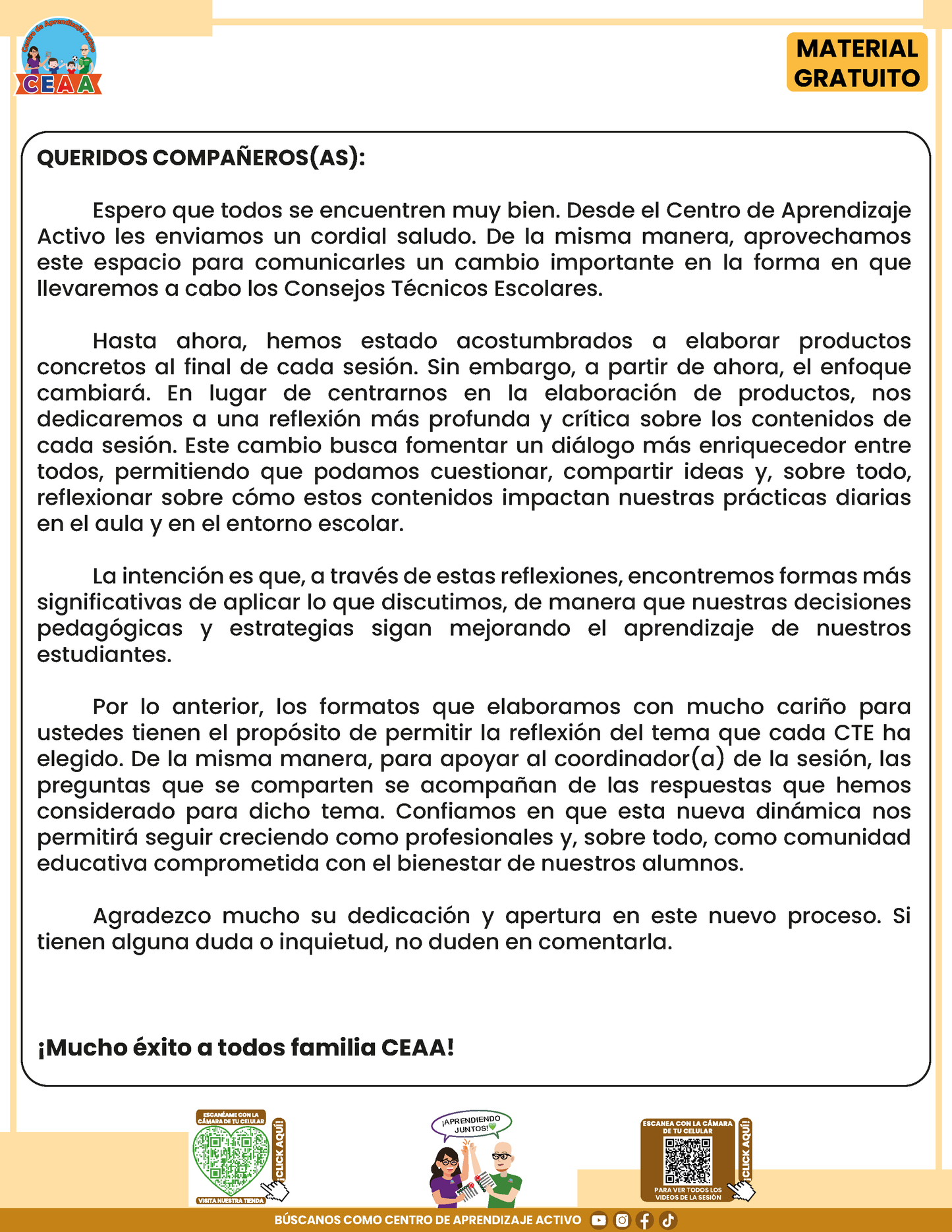 Formato de Productos CTE Tema 6 en PDF
