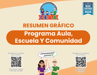 Resumen Gráfico: Programa Aula, Escuela Y Comunidad - Media Superior