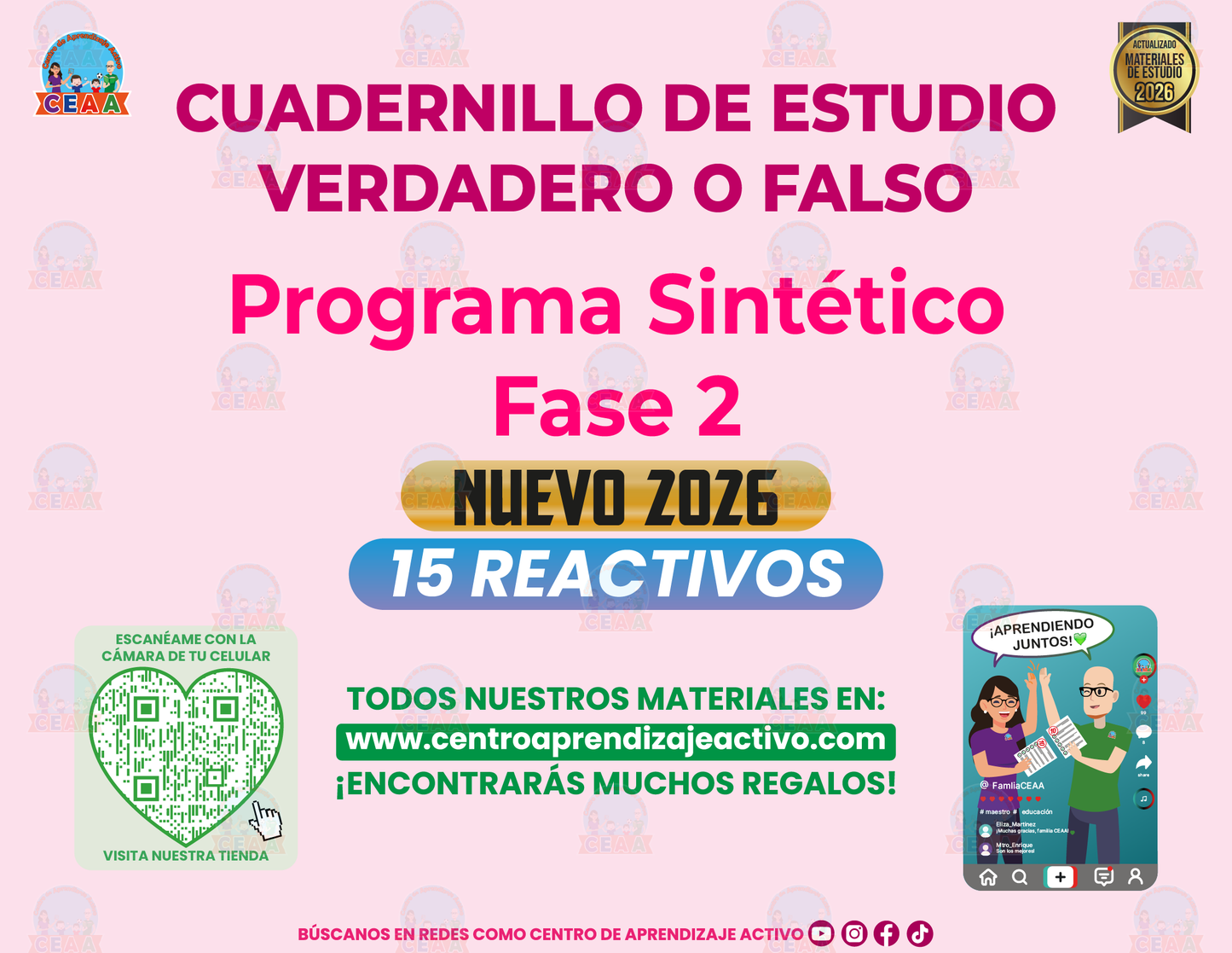 Cuadernillo de Estudio - Programa Sintético Fase 2 - Verdadero o Falso en PDF