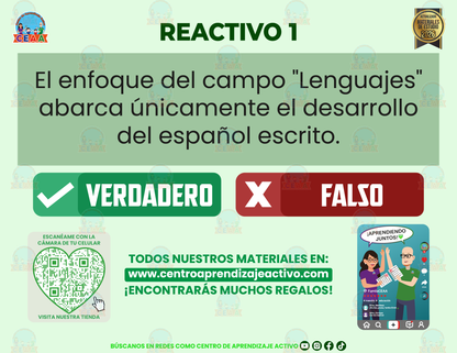 Cuadernillo de Estudios - Programa Sintético Fase 6 - Verdadero o Falso en PDF
