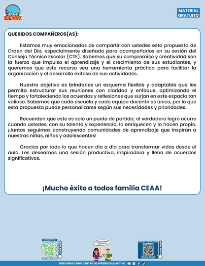 Propuesta Orden del Día Tema 10: TRABAJO CON LAS FAMILIAS en PDF