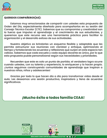 Propuesta Orden del Día Tema 11: ESTRATEGIAS PARA ATENDER EL REZAGO en PDF
