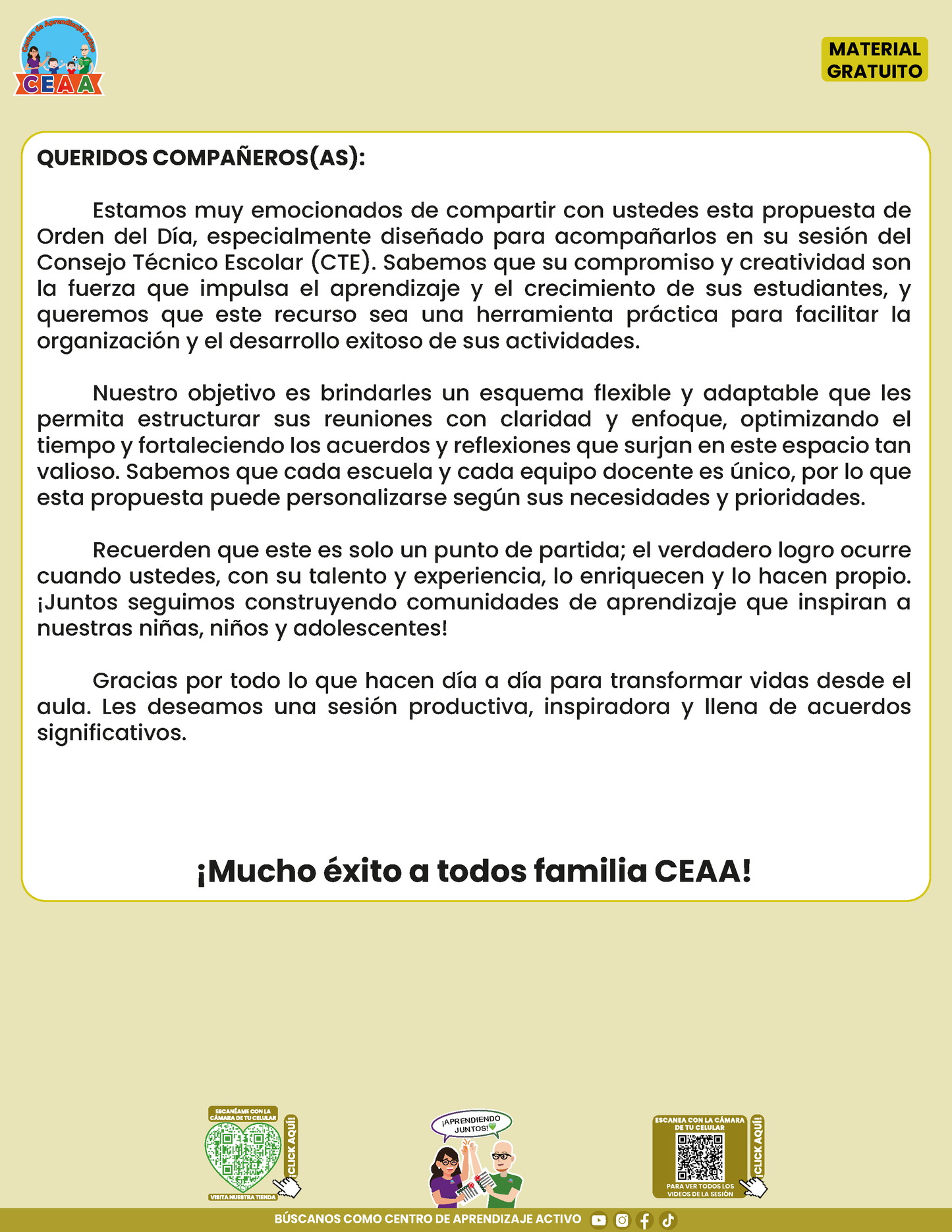 Propuesta Orden del Día Tema 3: TRABAJO POR PROYECTOS en PDF