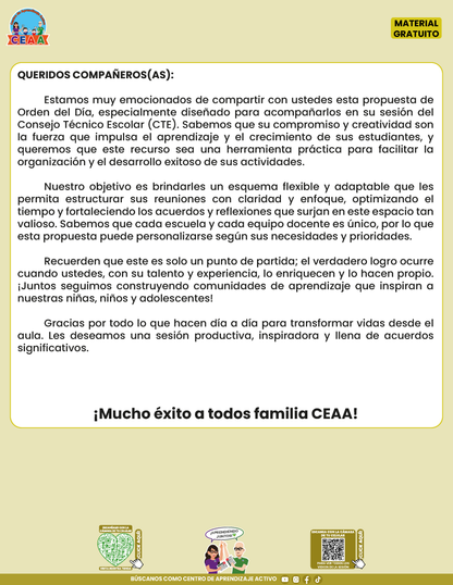 Propuesta Orden del Día Tema 3: TRABAJO POR PROYECTOS en PDF