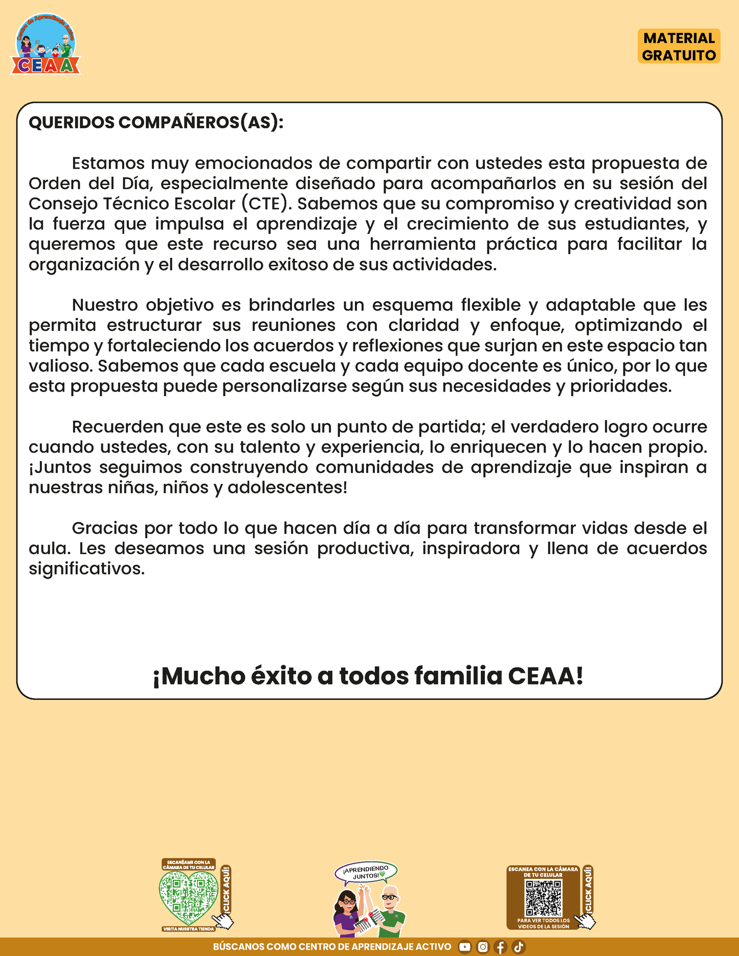 Propuesta Orden del Día Tema 6: VIDA SALUDABLE en PDF