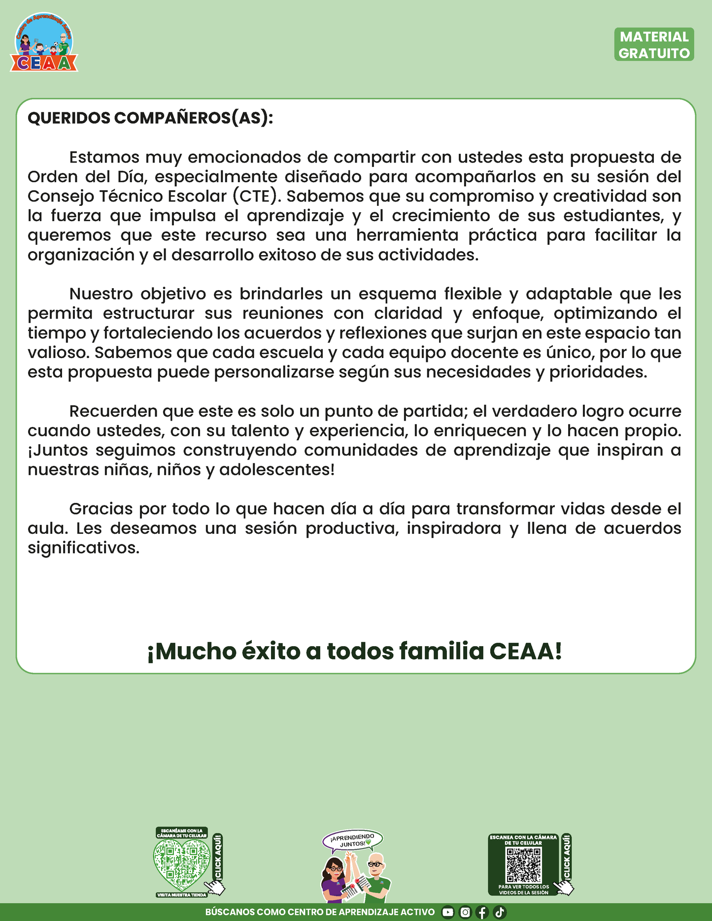 Propuesta Orden del Día Tema 8: EJES ARTICULADORES en PDF