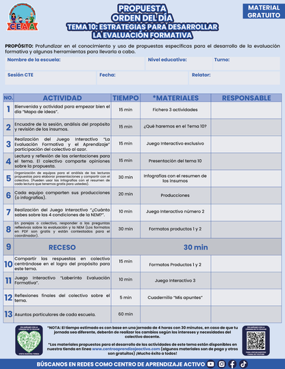 Propuesta Orden del Día Tema 10 en PDF